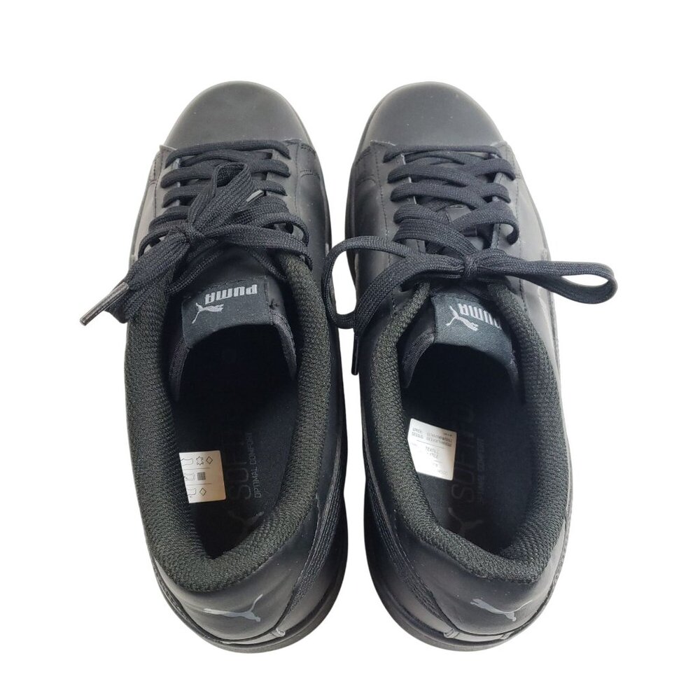 Puma Mens Size 10.5 Smash V2 Black Fashion Sneakers - Picture 7 of 9